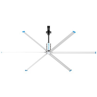 HVLS Индустриални таванни вентилатори Жилищни